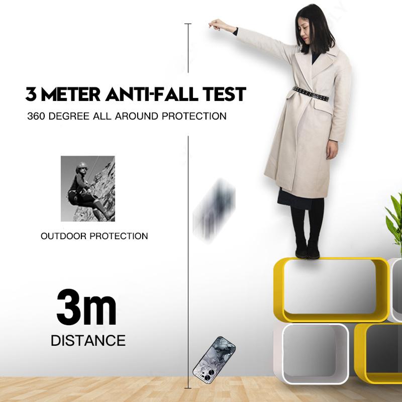 Luxury Marble Pattern Phone Case for Xiaomi 13T 11T Poco F6 X6 X5 Pro Redmi Note 14 13 12 11 Pro K40 K70E Lanyard Shockproof Soft TPU Cover