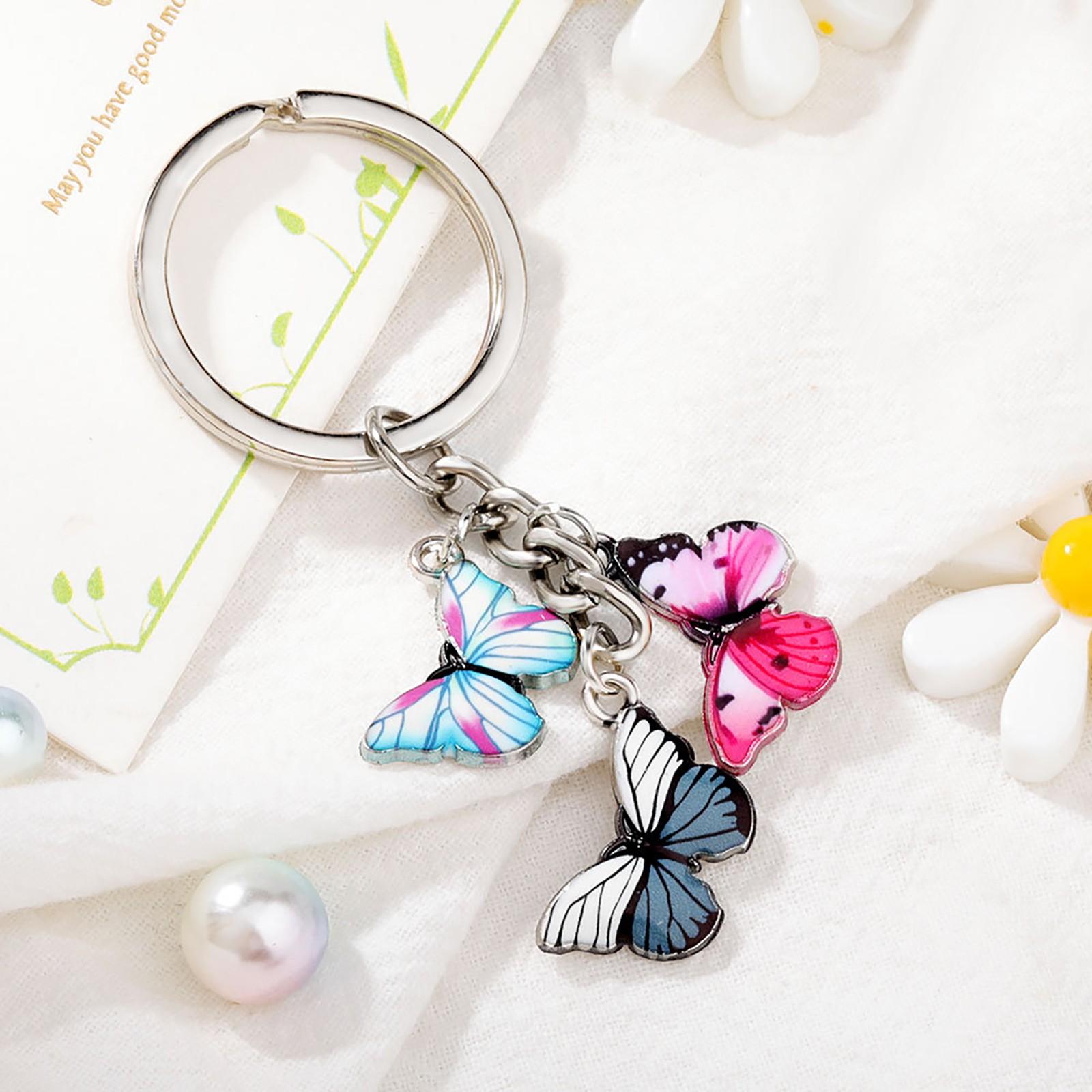 Colourful Butterfly Pendant Fashion Home Decoration Pendant One Size