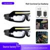 Multifunctional Portable Wave Sensing Headlamp with Charging and Warning Features