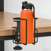 Table Cup Holder Anti-spill Drink Storage Shelf Horizontal Vertical Mount Clip On Cup Holder for Bedside Home Counter Kitchen