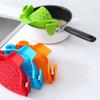 Pasta Strainer Kitchen Gadgets Strainers And Colanders Silicone Strainer Clip Strainer For Pots Kitchen Strainer For Meat Vegetables Fruit
