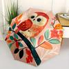 1pc Cuddly Owl Design Automatic Opening and Closing Umbrella - Lightweight 3-Fold Design, Suitable for Fans, Travel, Daily Use - Official Pr