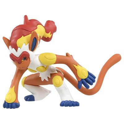 TAKARA TOMY Moncolle Figure Ages 4 and Meets Toy Safety ST Mark TAKARA TOMY "Pokémon MS-59 Infernape" Pokémon Toy, Up, Standards, Certified, Pokémon