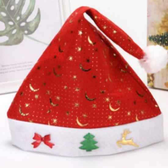 Plus Size Santa Claus Christmas Hat & Chair Cover for Adults and Kids