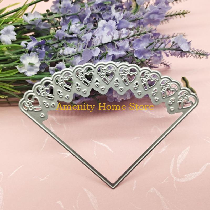 

F26C Heart Metal Cutting Dies Stencil DIY Scrapbook Album Paper Card Template Mold China Mainland