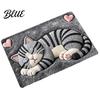 Anti-slip Shower Floor Absorbent Bathroom Mat Quick Animal Bath Mat Cute Dry Super Rug Print