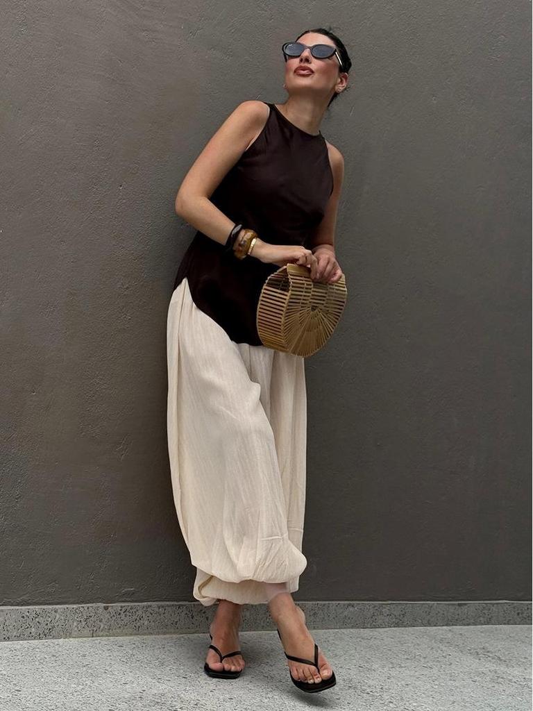 European & American Style High-End Casual Women's Balloon Pants
