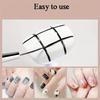 3Pcs Acrylic Dipping Nail Powder Pen Nail Liner Brushes For Manicure Pedicure, Nail Brush Pen, Acrylic Powder Dipping Pen, Nail Painting Drawing Pen
