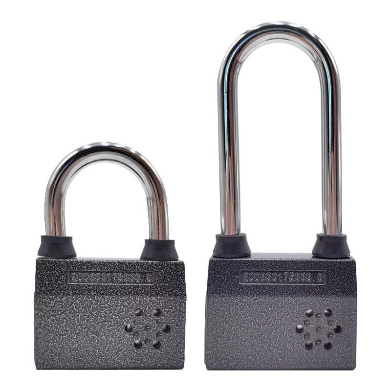 High Quality Waterproof Steel Laminated Unbreakable Padlock Safety Hardened Iron Padlock American Padlock with Zinc Alloy (Black,Glass Door&Zinc Alloy&Door Lock) чёрный