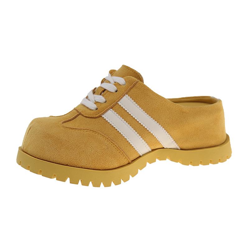 Suede flats women's new spring women's shoes versatile sports and leisure board shoes