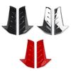 For Hyundai Elantra CN7 N Line (A) Red Exterior Style Front Bumper Side Fog Light Lamp Frame Decoration Cover Trim