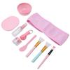 12pcs Household Facial Mask DIY Tool Kit Spoon Bowl Brush Stick Spray Bottle Makeup Tool
