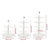 Standing Earring Necklace Holder 2/3/4-Tiers Hanging Jewelry Organizers Display Stand Jewelry Storage Display Tower Rack