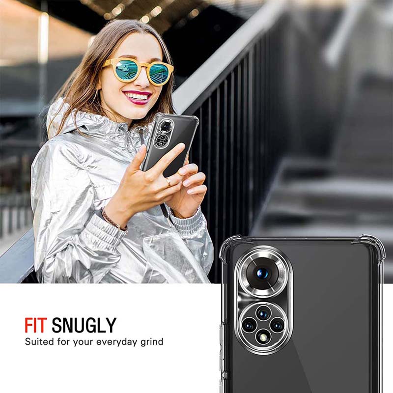 Clear Case For Huawei Nova 9 9SE Nova 10 Pro Y70 Nova 5T Thick Shockproof Soft Silicone Phone Cover for P30 Lite P20 Pro P30 Pro