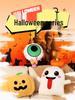 Spooky Pumpkin Doll Prank Pillow with Eyeball Candy – Halloween Decoration & Gift