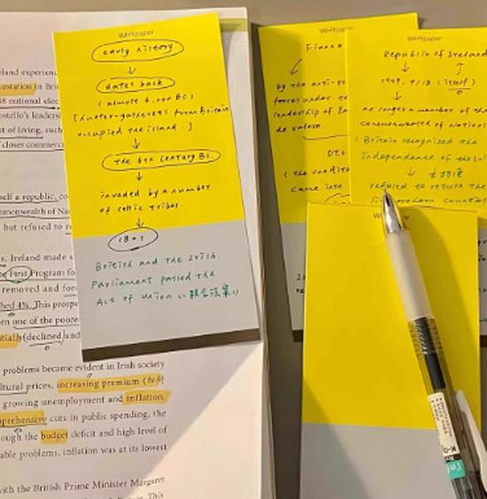 

Корейский блокнот с цветными блоками - Простой студенческий планер-дневник, Отрывной, Без клеевой основы.