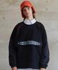 Pabeleupinggeo Front Cover Raglan Sweatshirt_Black