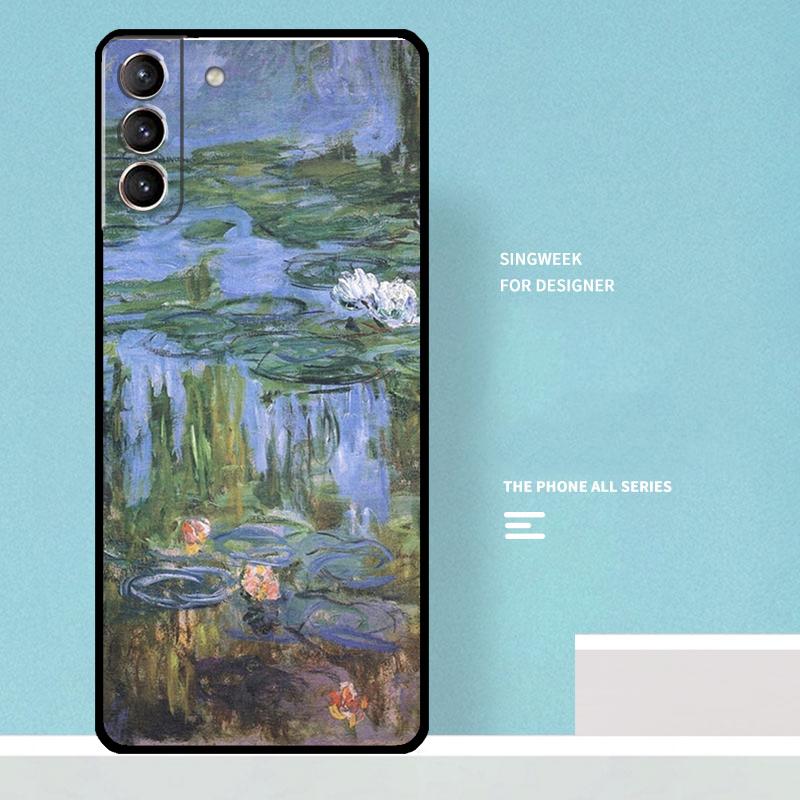 

Claude Monet Case For Samsung Galaxy S23 S24 Ultra S22 S21 Plus Note 10 Note 20 S9 S10 S20 S21 FE Cover Galaxy S22