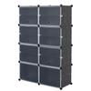 7-tier 14 Grids Shoe Rack Organizer Portable Large Capacity Tower Shelf Storage Cabinet Stand For