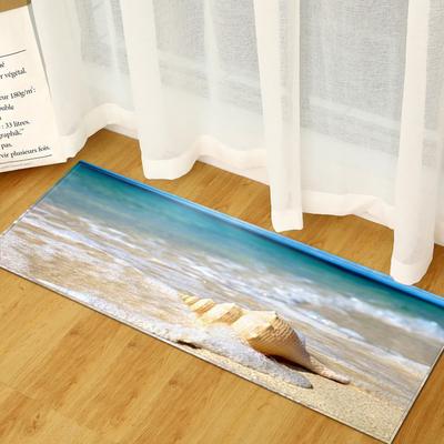 Strandschale Haushalt Badezimmer Rutschfeste Fußmatte Büroteppich Küche Saugfähig Lange Bodenmatte