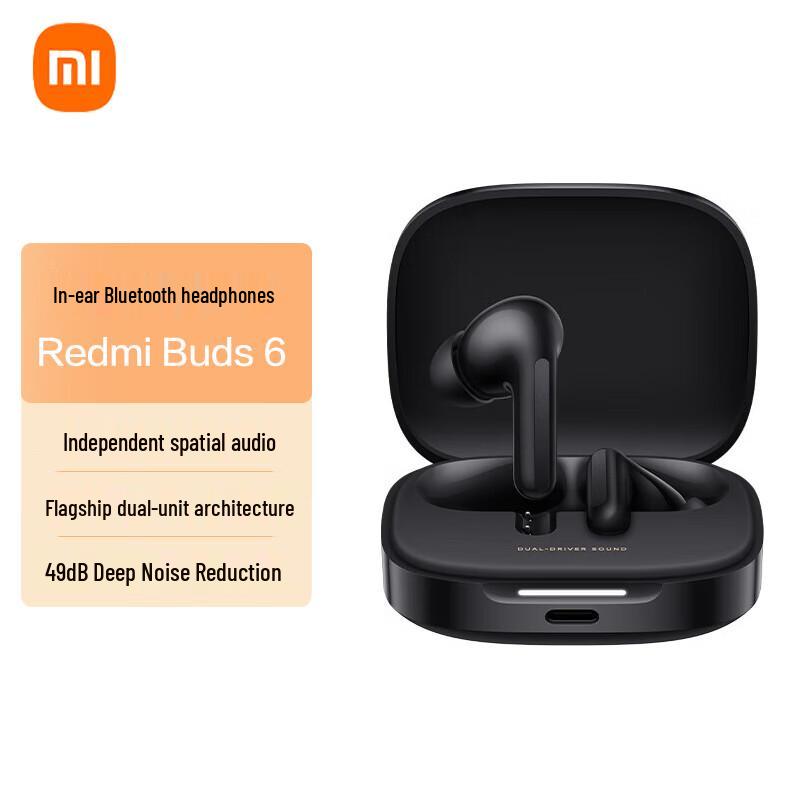 

Xiaomi Redmi Buds 6 True Wireless Bluetooth Earbuds