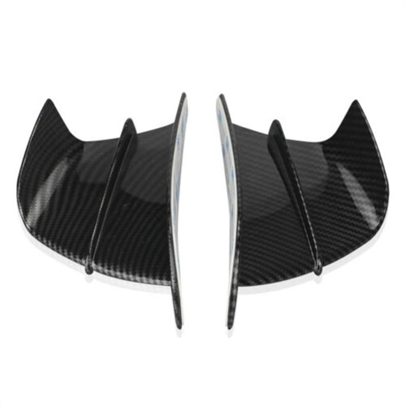 2KS Univerzální Motocyklové Winglety Deflektor Vzduchu Motocykly Instalované Pro Winglet Čelního Skla Aerodynamický Křídelní Kit Spoiler