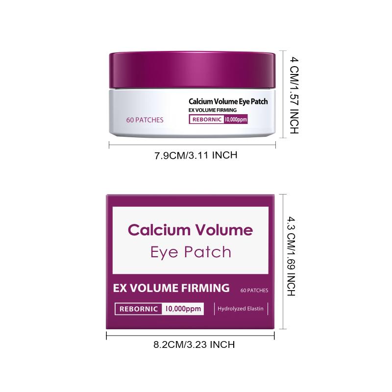 Collagen Hydrogel Eye Patches Anti Puffiness Moisturizing Mask Soft Sheet Under Eye Daily Use and Travel