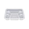 Rongandun Disposable 4-Compartment Food Container