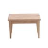 Miniature Model Mini Oak Dining Table Chairs Table Table Food Play Dollhouse Accessories Diy