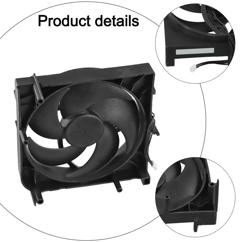 For XBOX Series S Replacement Part Intercooler Fan with 5 Blade Design