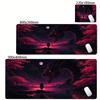 Game Mouse Pad Japanese Samurai Devil Mousepad Black Gamer Desk Mats Esports Mouse Pad Carpet Gaming Accessories Cool Table Mat