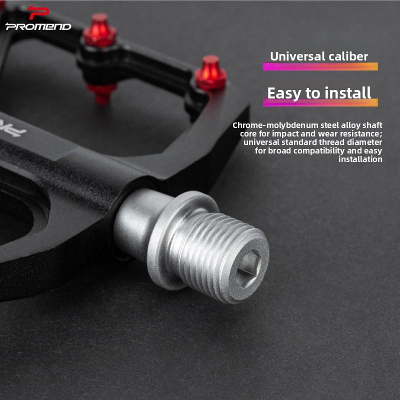 New Sanpeilin Aluminum Alloy Ultralight 3-Bearing Chromoly Spindle Non-slip for Mountain Bike Pedals for Road Bike BMX