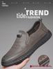 Men's Genuine Leather Casual Business Shoes - Versatile Cowhide with Soft Non-Slip Sole