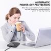 Insulated Beverage Warmer for Office Desk with 3 Heating Grade USB Coaster Temperature Control Desk Beverage Heater
