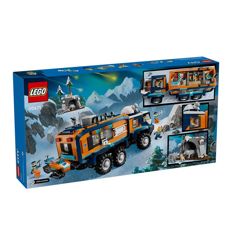 LEGO 60471 Arctic Explorer Science Lab Truck Block Toys