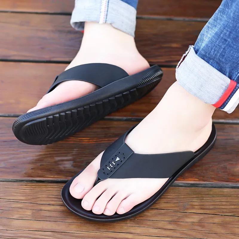 High Quality Brand Men Flip Flops Summer Beach Flip Flops Men Fashion Breathable Casual Beach Men Slippers Summer Outdoor