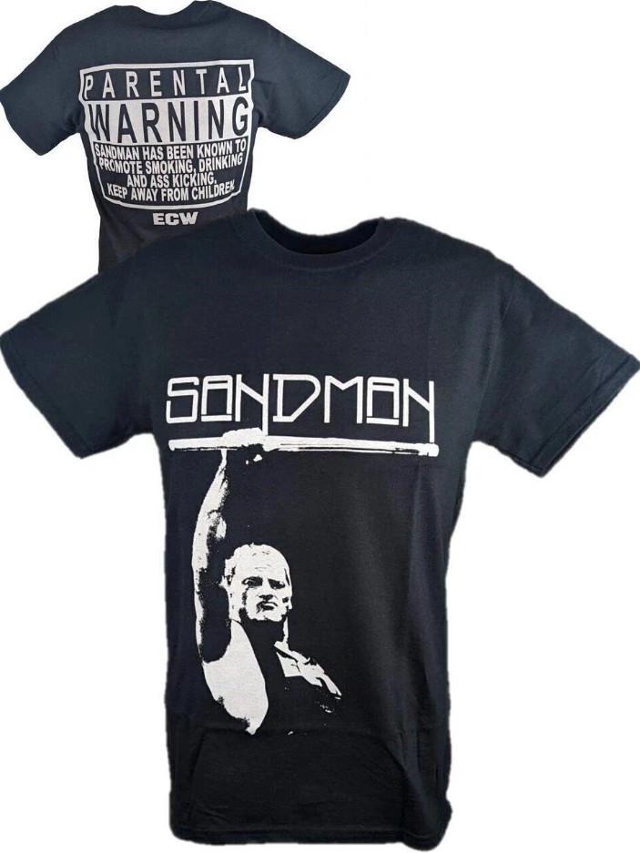 

Sandman Попередження для батьків ECW Чоловіча чорна футболка M