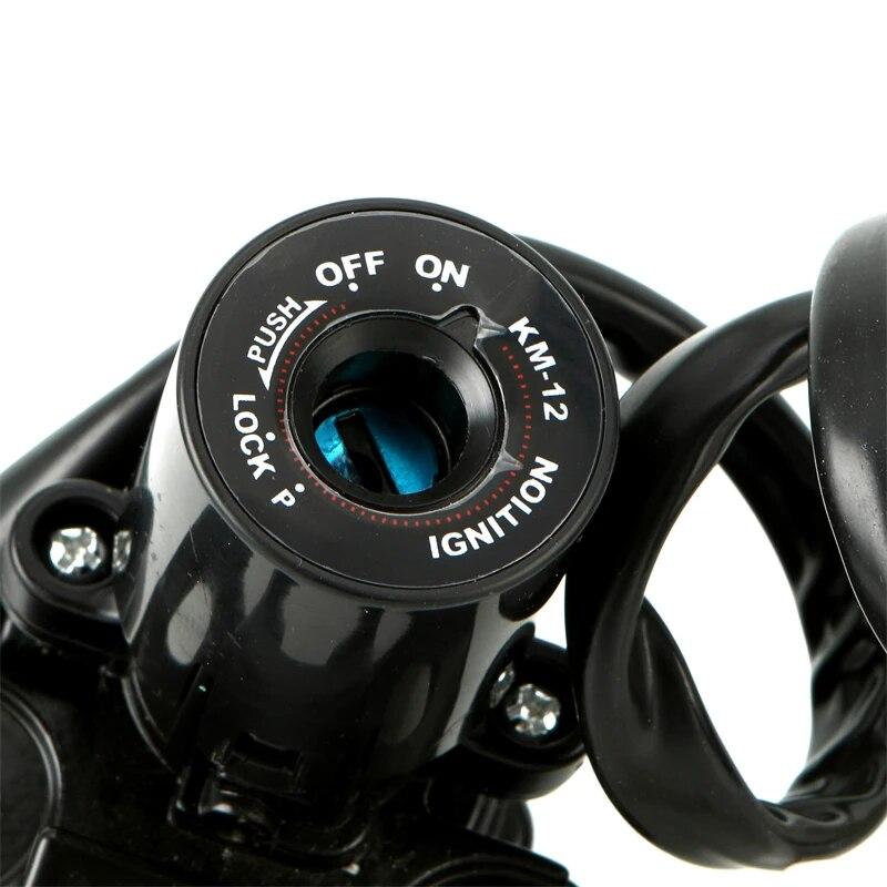 Motorcycle Ignition Switch Fuel Gas Cap Seat Lock Key Set For Kawasaki Ninja 650 Z650 EX650 2017-2023