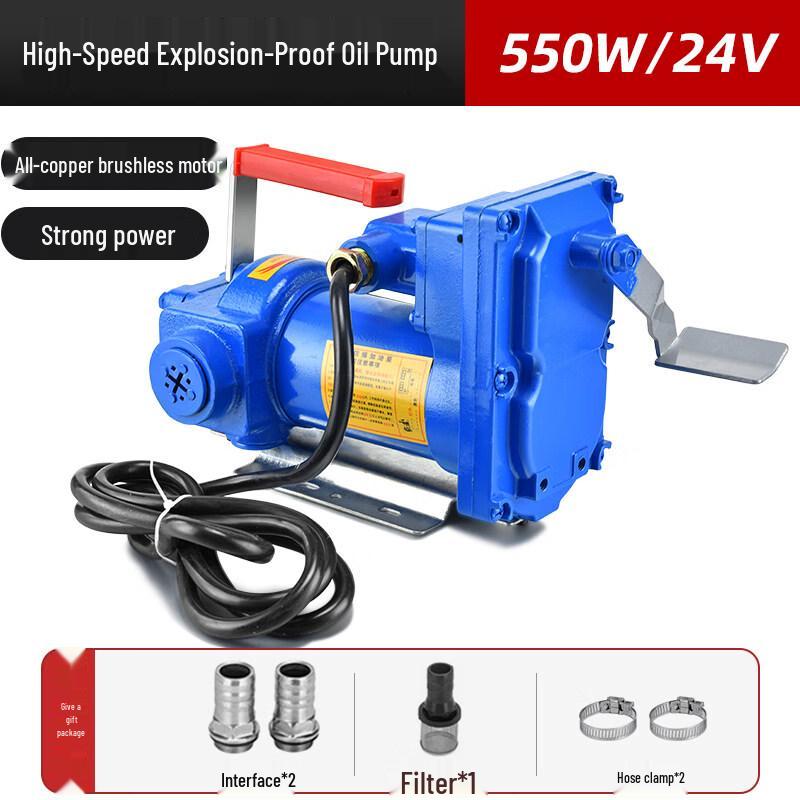 

Aokewen 24V Explosion-Proof Electric Fuel Transfer Pump