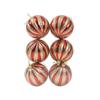 6pcs Creative Christmas Ball Set Plastic Hanging Ornament Christmas Tree Pendant  Wedding