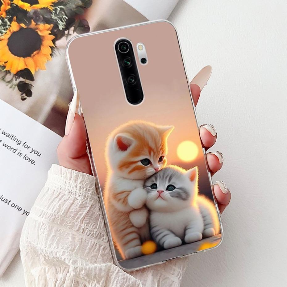 2024 Cute Cartoon Case For Xiaomi Redmi Note 8 Pro Note8 8T Soft Silicone TPU Back Cover For Redmi Note 8 T 8Pro Phone Cases