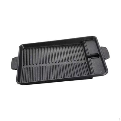 Backblech BBQ Bratpfanne Küche Kochwerkzeug Kochgeschirr Bratpfanne Koreanischer Grill für Lagerfeuer