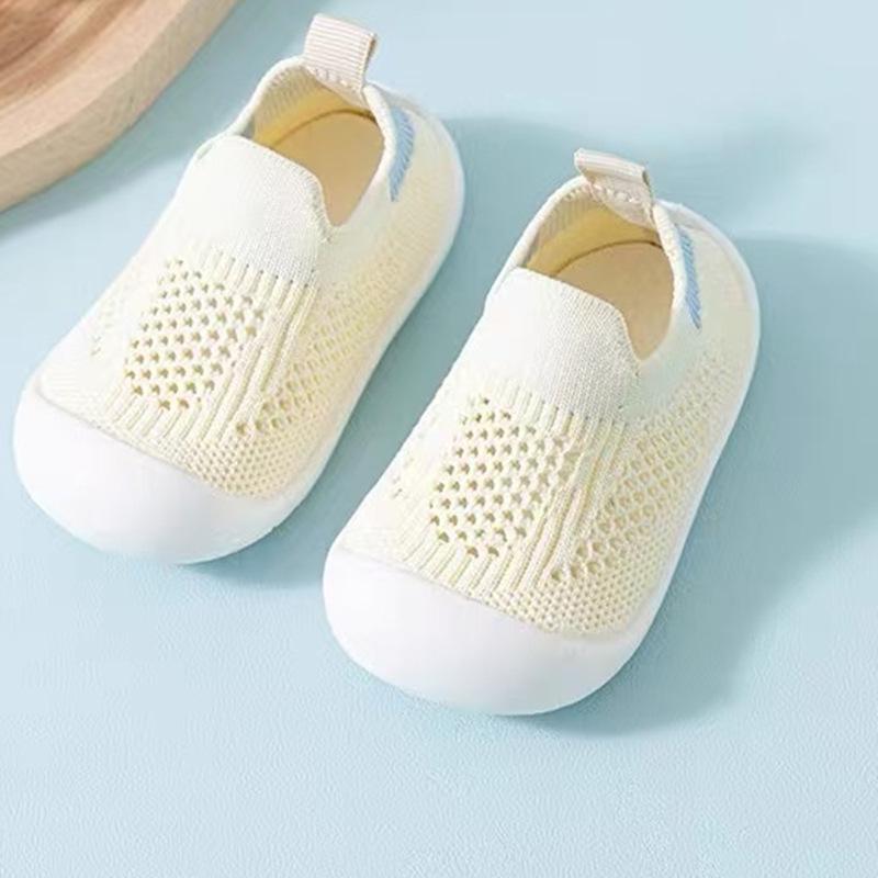 Summer Baby Walking Shoes: Soft Sole, Non-Slip Mesh, Breathable.