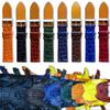 Vinacreations 20mm Blue Crocodile Watch Slim Alligator Replacement Watch Band with Quick Release Wrist Handmade for Navy Blue Strap, Buckle, Men,