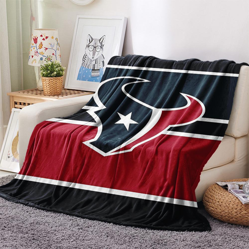 Houston Texans2 Flannel Blanket, High quality Comfortable for All Seasons, Home Decor, Warmth and Comfort