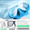 HEARTST Snorkel Set Snorkeling Snorkel Mask Frameless Snorkeling Macaron Color