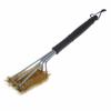 Long Non Slip Handle Grill Cleaning Brush Rust Resistant Metal Cleaner Brush With Scraper For Outdoor Grilling Camping Picnic