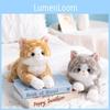 Plush Cat Animal Toy Cute Cartoon Children Bedroom Sleep Accompany Doll Gift