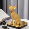 Modern Minimalist Resin Dog Figurine Home Decor Living Room Shelf Cabinet Entryway Gift