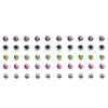 Comet Busters Beautiful Multicolor Stone Bindi (3 Mm) (BIN1013)